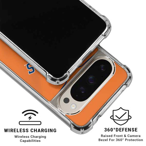 MLB Houston Astros Jersey Alternate Pixel 9/9 Pro Clear Case